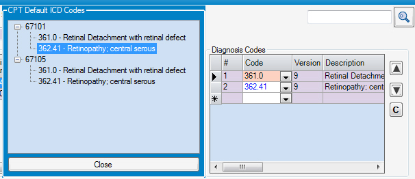 Code Entry